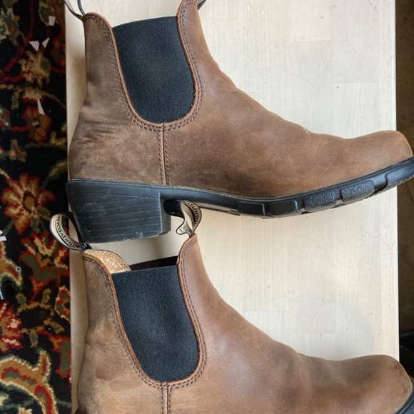 Blundstone heel antique brown boots 8 - Picture 3 of 8